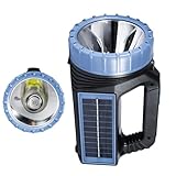 Yulokdwi Wiederaufladbare Solartaschenlampe | Wasserdichte Überlebens-Campingausrüstung Wiederaufladbar - Outdoor Taschenlampe,Für Camping Wandern Backpacking Survival Klettern Nachtspaziergänge