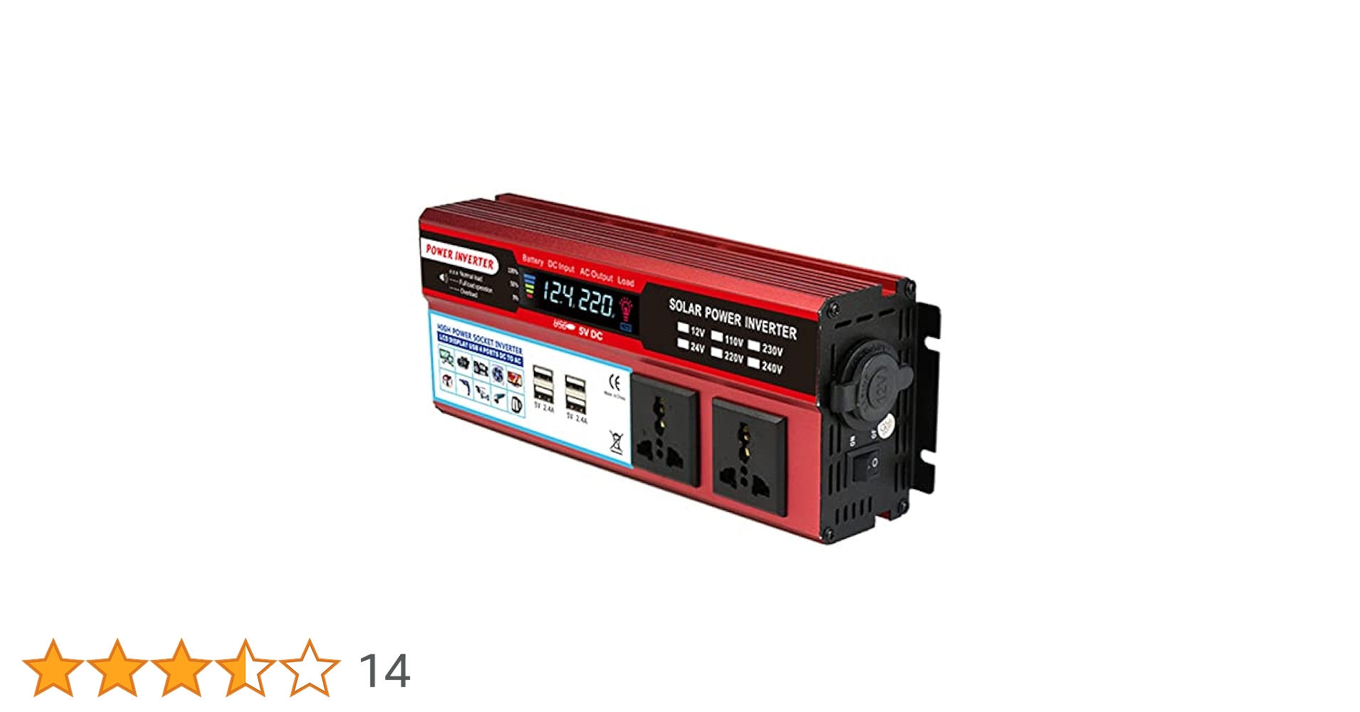 Amazon.co.jp: 正弦波インバーター 1500W 12V 100V 瞬間最大