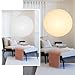 White Round Paper Lantern Lampshade, 24