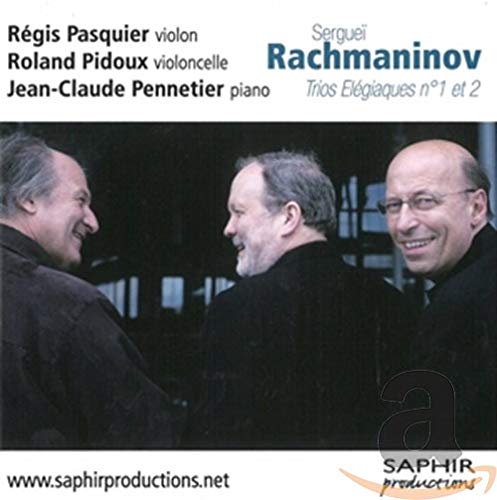 Trios Elegiaques [Audio CD] RACHMANINOFF,S.