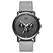 Produktbild MVMT Herren Analoger Quarz Uhr mit Echtes Leder Armband D-MC02-BBLGR