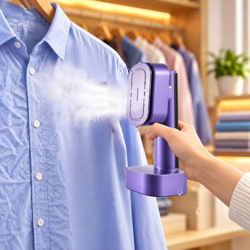 IGNARO Handheld Garment Steamer for Clothes | 1000W | 30 Sec Fast Heat | 6 Steam Modes | Travel Iron | Wrinkle Remover | Auto Cleaning | Horizontal & Vertical Steaming | 1 Year Warranty - Image 2