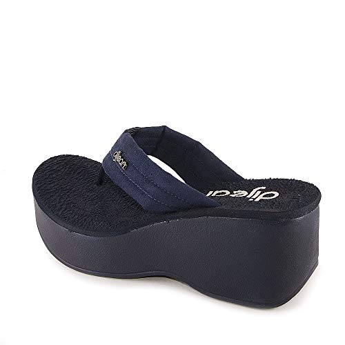 Tamanco Dijean Anabela Plataforma 276/356 Feminino Preto