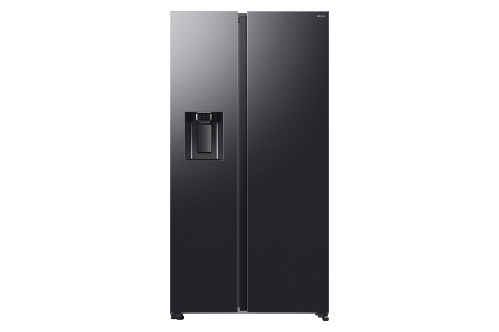 Samsung Réfrigérateur côte à côte RS70F65KEF/EF avec distributeur d'eau/glaçons, Wifi avec mode AI Energy, Total No Frost, SpaceMax, 635 L, LxHxP: 91,2 x 178,4 x 72,6 cm, Anthracite