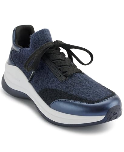 Baskets Karl Lagerfeld femme Carsyn bleu marine noir chaussure lacets taille 40.5