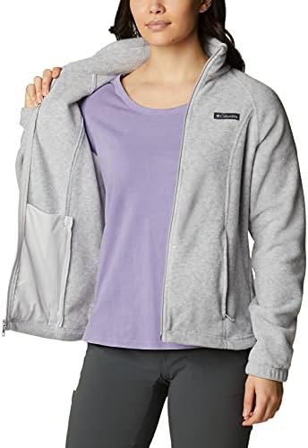 light gray columbia jacket