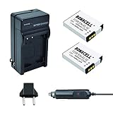Bonacell 2 Pack Replacement Nikon EN-EL12 Battery and Charger Kit for Nikon Coolpix A1000, B600, W300s, AW100, AW110, S640, S6000, S6100, S6200, S6300, S8000, S8100, S8200, S9100, S9200, S9300, S9500