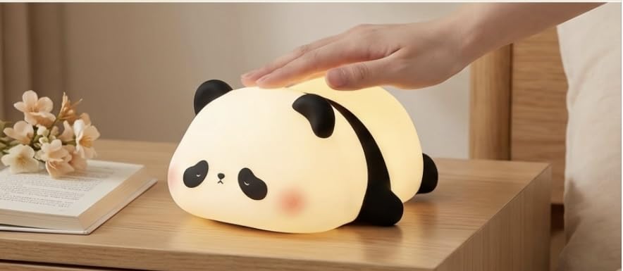 Panda Nit Lamp | Panda silicon LED night lamp-image-45