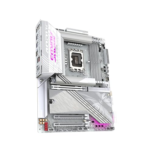 Image of GIGABYTE Z890 AORUS Elite X ICE Intel Core Ultra (Series 2) LGA 1851 Motherboard, ATX, DDR5, 5X M.2, PCIe 5.0, Thunderbolt 4, WIFI7, 2.5GbE LAN, EZ-Latch