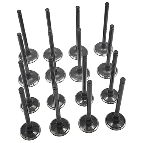 Unaykolb 16PCS Exhaust Intake Valve Kit For Pontiac Vibe Toyota Corolla Matrix 1.8L DOHC Cover