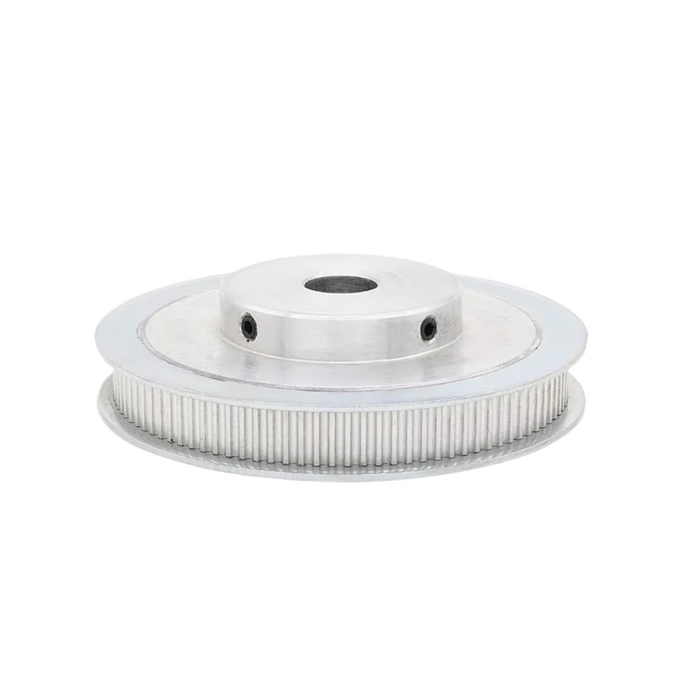 Polea de distribución 80-150T, rueda síncrona de aleación de aluminio, diámetro interior de 8-30mm | 12mm-keyway 4x1.8mm,120 Teeth,16mm (for belt 15mm)