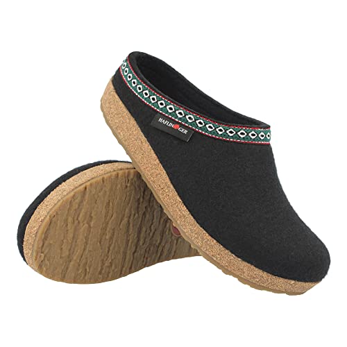 Image of HAFLINGER Clog | Grizzly Franzl, Black, 49