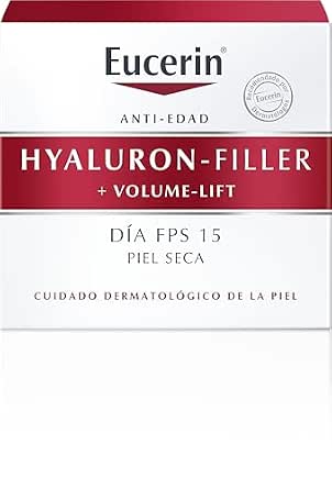 Eucerin Hyaluron-Filler + Volume-Lift Crema de Día Piel Seca SPF15