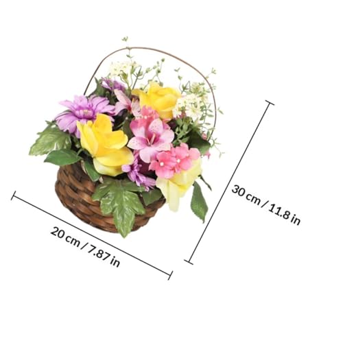 Fleurs artificielles pour bureau et décoration de balcon