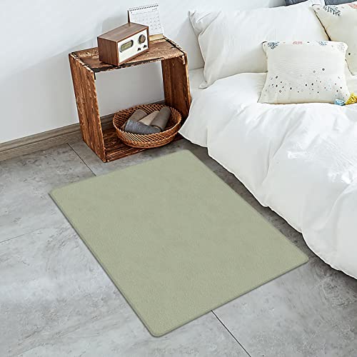 Hokiten Sage Green Door Mat - Leather Front Door Mat Non-Slip Kitchen Runner Rugs, Farmhouse Sage Green Decor Waterproof Floor Mats Indoor Outdoor Welcome Doormat For Doorway/Bathroom 18"X59" #TOP3