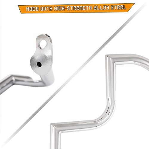 Kinglemc Engine Guard Highway Freeway Crash Bar For Honda Vtx 1300 R S C Models 1300R 1300C 1300S (Silver) #TOP3