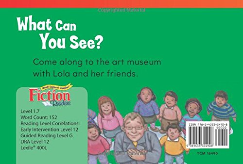Teacher Created Materials - Literary Text: What Can You See? - Grade 1 - Guided Reading Level G - Image 2