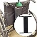 Zialofi Gas Tank Holder for Wheelchairs Adjustable Waterproof Easy Installation Easy to Clean Oxford Portable Gas Cylinder Bag