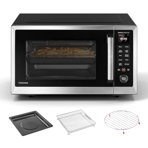 TOSHIBA P05 Combo Countertop Microwave Oven, with 2.4-Inch Color ...
