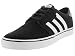 adidas Originals Men's Seeley Skate Shoe,Black/White/Black,8.5 M US