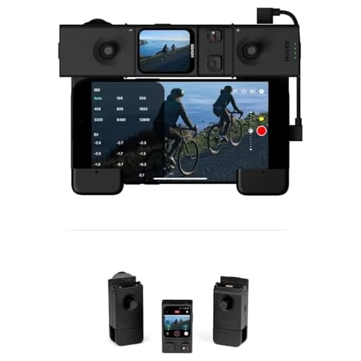 HOVERAir X1 PRO/PROMAX Beacon & Joystick Set – Lightweight Motion Controller with Real-Time Display and Safe Flight Features for Cycling, Travel, and Outdoor Filming