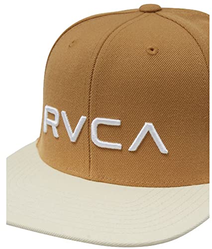 Image of RVCA Men's Adjustable Snapback Straight Brim Hat