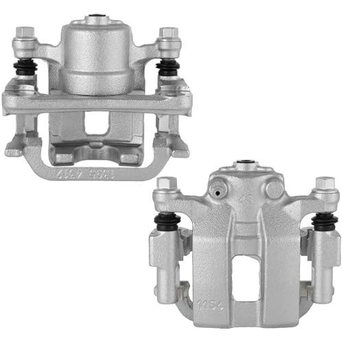 Image of SCITOO Rear Brake Calipers With Bracket 19B2792A 19B2793A Compatible For Infiniti G35 /G37, For Infiniti M35 06-09 For Infiniti M45 06-09 For Nissan 350Z 06-09 For Nissan 370Z 09