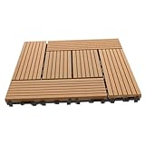 Dalles de terrasse résistantes aux intempéries : conçues pour résister aux conditions météorologiques difficiles sans se déformer décolorer, adaptées à une utilisation en extérieur, dalles de patio extérieures, dalles de terrasse emboîtables pour l'extérieur