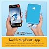 KODAK Step Instant Photo Printer, Zink 2x3 Color Sticky-Back Photos, Bluetooth Compatible with iOS & Android Devices, Editing App, Blue