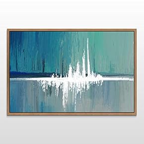 signwin Framed Canvas Wall Art Abstract Landscape Canvas...