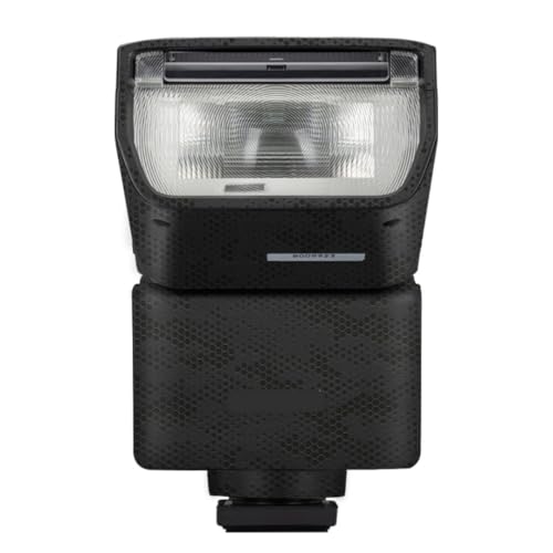 Film vinyle HVL F28RM protection flash Sony noir Mamba Black anti-rayures