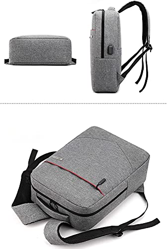 Mochila de tela Oxford negra con alta resistencia al desgaste y acabado premium 3