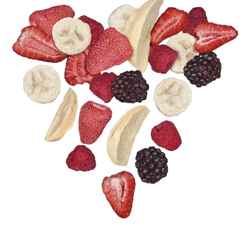 Pol'S Freeze Fresh Pol’S Freeze Fresh - 6 Pack Freeze Dried Apple - 4 Pack Sliced Strawberry & Banana - 2 Pack Strawberry & Blackberry & Raspberry - 0.53 Oz Each Freeze-Dried True Mixed Fruits Non-Gmo, Kosher thumb #4