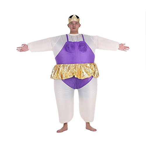 Anself Funny Inflatable Costume Blow Up Inflatable Suit