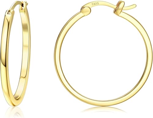 Diamday t[vsAX fB[X lC AM[Ή Vo[925|Xg 14k S[hbL Vv OsAX ςȂ 15mm 20mm 30mm  ANZT[ (S[h-30mm)