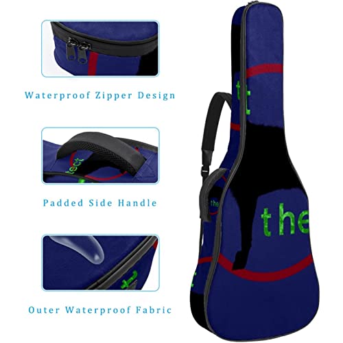 Housse de transport étanche pour guitare avec bandoulière réglable Motif loup, Multicolore 02, 42.9×16.9×4.7 in… - Les Beatles, Paul McCartney, John Lennon, RIngo Starr, George Harrison Housse de transport étanche pour guitare avec bandoulière réglable Motif loup, Multicolore 02, 42.9x16.9x4.7 in… – Image 5
