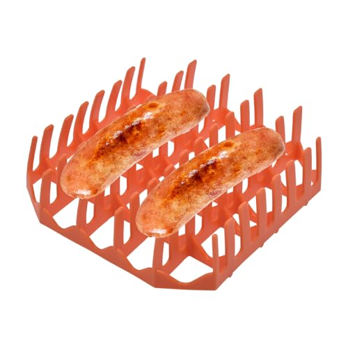 de tocino para horno freidora de aire | Estante antideslizante para tocino de microondas | Los tocino resistentes al calor son hornear | Accesorios para freidoras, sa