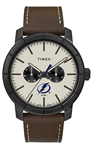 Timex Men's Tampa Bay Lightning Watch Home Team Leather Watch