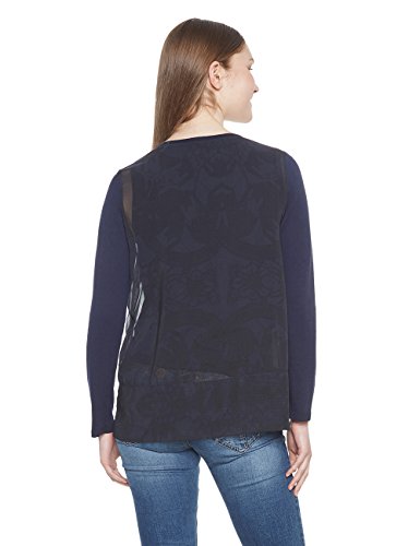 Desigual Blus_Gala Camicia, (Navy 5000), Medium