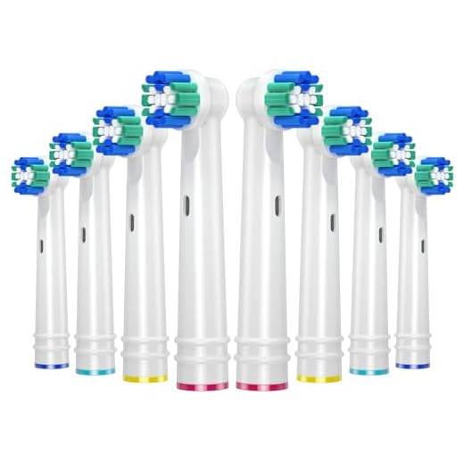 Cabezales de repuesto para Oral B, 8 unidades de cabezales de cepillo de dientes eléctricos para Oral B Braun, Classic Precision Clean Fit Professional Care, Vitality Pro Smart Genius Series y más..