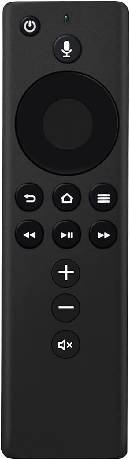 L5B83H 2nd Generation Voice Remote Control – with Power and Volume Control – Compatible with Smart 2nd Gen TV Cube, Smart TV Stick, 1st Gen Smart TV Cube, Smart Stick 4K, 3rd Gen Smart TV