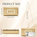 Clutch Purses for Women, Glossy Patent Leather Evening Bag, Elegant Envelope Women's Handbags for Wedding Party Prom