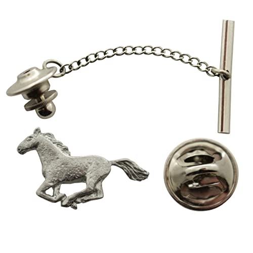 Sarah'S Treats & Treasures STT-M443-TT Horse Tie Tack ~ Antiqued Pewter cover