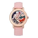 東方 藤原 妹紅 腕時計 デジタルポインター レザーストラップ 学生 アニメ シンプル ファッション 通勤 通学 成人式 誕生日