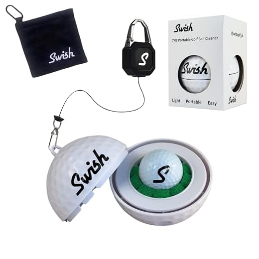 Portable Golf Ball Cleaner for Quick Use
