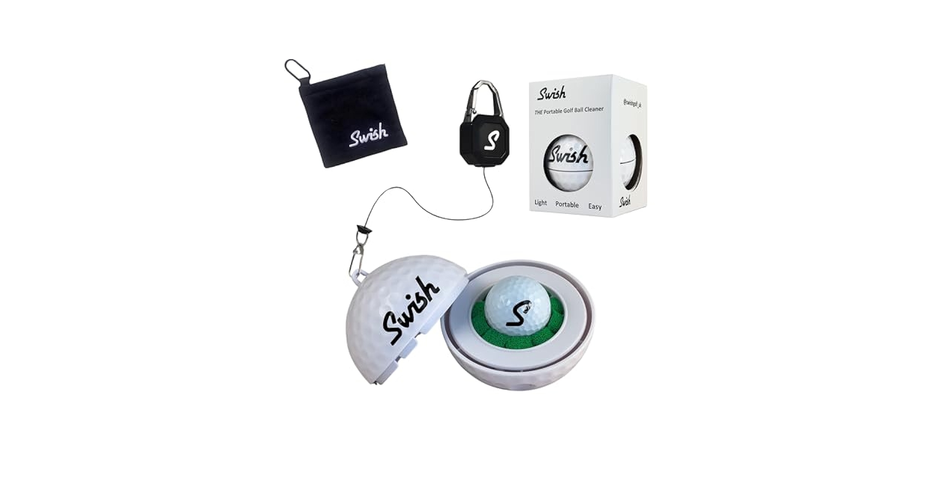 Amazon | Tharos Distribution Swish ポータブルゴルフボール