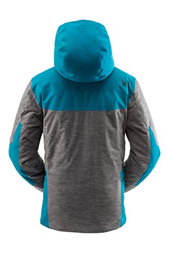 Spyder Men’s Chambers Gore-Tex Ski Jacket – Male Full Zip Hooded Winter Coat