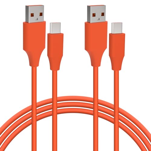 Geekria Micro Headphones Fast Charger Cable Compatible with Bose QuietComfort 35II, QC 35, QC25, SoundLink, AE2 Headphones, USB to Micro Replacement Power Cord (4ft / 120cm 2 Pack)