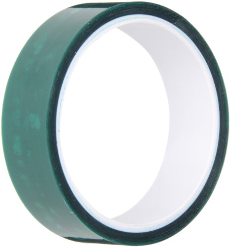 Image of TapeCase 3M 8992 1 inch Width x 18yd Length (1 roll), Green Polyester Film Tape, 1 roll, 1-18-8992