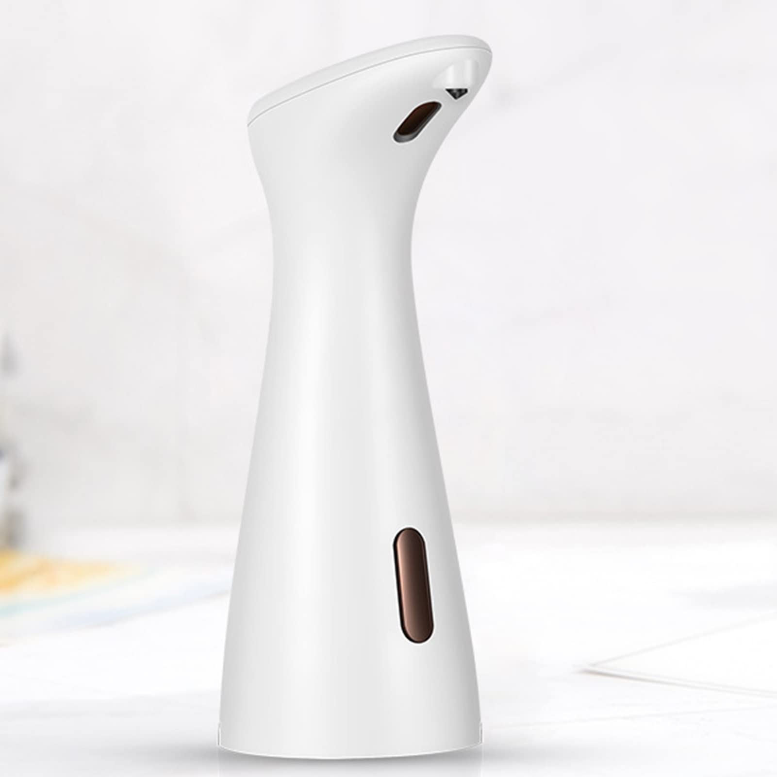 Automatischer Desinfektionsspender, SHINROAD Desinfektionsspender Sensor, Berührungsloser Desinfektionsmittelspender 200ml mit Tropfschale für Badezimmer, Schule, Krankenhaus, Restaurant (Schwarz)